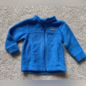Baby Columbia Vibrant Blue Fleece Jacket- Size 12/18m